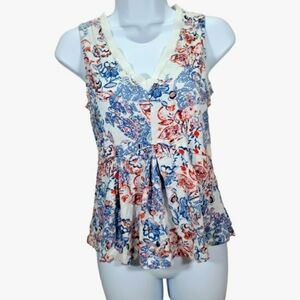 Anthropologie Peplum Tank Top